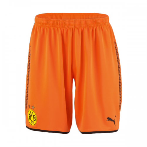 2017-18 Dortmund Goalkeeper Orange Shorts